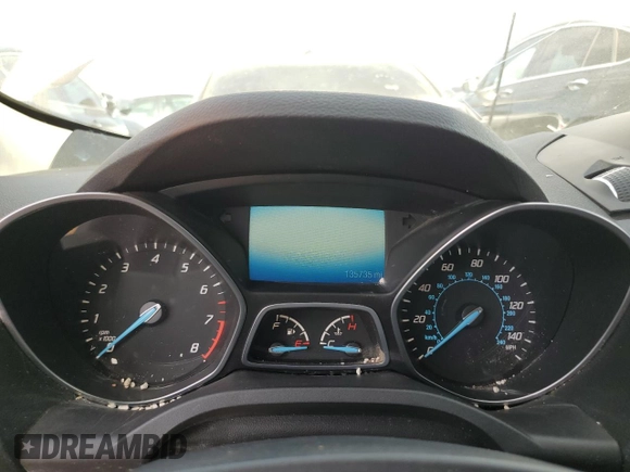 2016 Ford Escape Titanium with VIN 1FMCU9J91GUA11090, listed as a Copart auction lot 54231675 with 135,735 mi miles and Salvage Title. Bid and sale history available at DreamBid. Image 9.