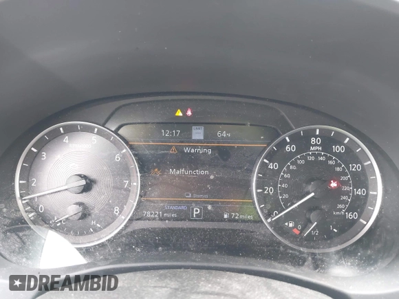 2023 Infiniti QX50 Sport with VIN 3PCAJ5FB8PF109857, listed as a IAAI auction lot 42005975 with 78,220 mi miles and . Bid and sale history available at DreamBid. Image 7.