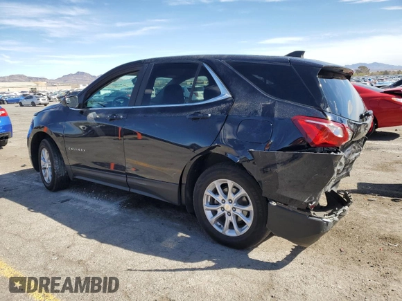 2021 Chevrolet Equinox LT with VIN 3GNAXUEV2MS135014, listed as a Copart auction lot 48268655 with 77,973 mi miles and Salvage Title. Bid and sale history available at DreamBid. Image 2.