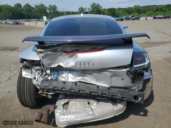2008 Audi TT 2.0T with VIN TRUAF38JX81000228, listed as a Copart auction lot 57085724 with 126,334 mi miles and Salvage Title. Bid and sale history available at carsss.com. Image 6.