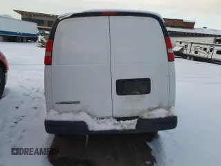 2023 Chevrolet Express Cargo z VIN 1GCWGAFP5P1167426, wystawiony jako Copart lot #41523735 z przebiegiem Nie podano mil oraz Szkoda całkowita • Salvage title. Historia ofert i sprzedaży dostępna na DreamBid. Obrazek 6.