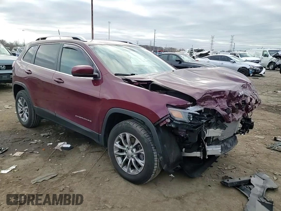 2020 Jeep Cherokee Latitude Plus with VIN 1C4PJMLX4LD594343, listed as a Copart auction lot 48918255 with 79,196 mi miles and Salvage title. Bid and sale history available at DreamBid. Image 11.
