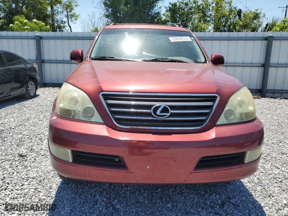2008 Lexus GX 470 with VIN JTJBT20X080171610, listed as a Copart auction lot 53838535 with 194,826 mi miles and Clean Title. Bid and sale history available at carsss.com. Image 5.