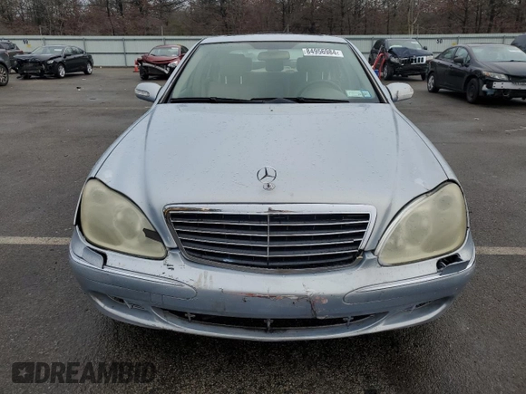 2006 Mercedes-Benz S 430 with VIN WDBNG83J66A469390, listed as a Copart auction lot 84956984 with Not Provided miles and Salvage Title. Bid and sale history available at carsss.com. Image 5.