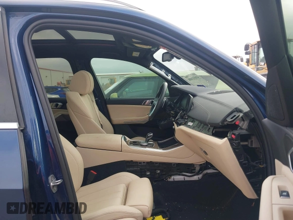 2020 BMW X5 sDrive40i with VIN 5UXCR4C07L9C27998, listed as a IAAI auction lot 41652088 with 59,009 mi miles and . Bid and sale history available at DreamBid. Image 5.