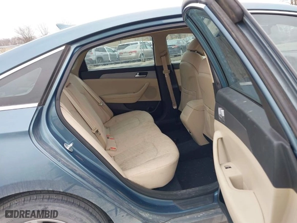 2017 Hyundai Sonata 2.4L with VIN 5NPE24AF6HH497550, listed as a IAAI auction lot 41707185 with 135,797 mi miles. Bid and sale history available at carsss.com. Image 8.
