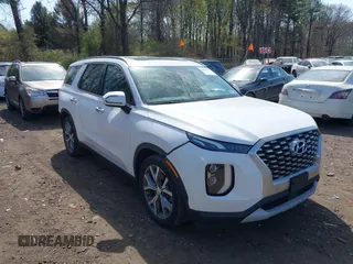2020 Hyundai Palisade SEL with VIN KM8R4DHE5LU066006, listed as a IAAI auction lot 42103951 with 90,799 mi miles and . Bid and sale history available at DreamBid. Image 1.