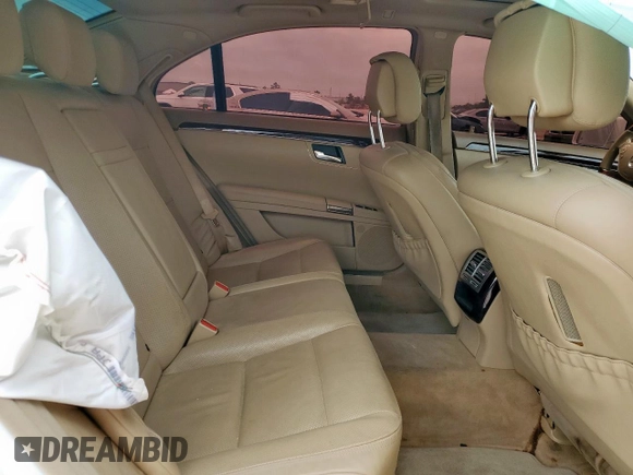 2012 Mercedes-Benz S 550 with VIN WDDNG9EB8CA485329, listed as a Copart auction lot 58992065 with 148,489 mi miles and Salvage title. Bid and sale history available at DreamBid. Image 10.