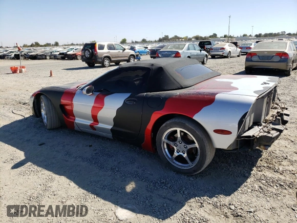 1999 Chevrolet Corvette with VIN 1G1YY32GXX5104962, listed as a Copart auction lot 75454954 with 154,618 mi miles and Salvage Title. Bid and sale history available at carsss.com. Image 2.