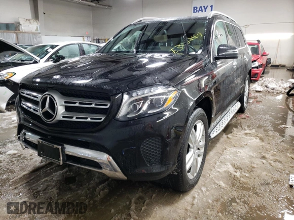 2017 Mercedes-Benz GLS 450 with VIN 4JGDF6EE5HA899091, listed as a Copart auction lot 38212164 with 64,558 mi miles and . Bid and sale history available at DreamBid. Image 1.