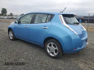 2011 Nissan LEAF SL with VIN JN1AZ0CP8BT002070, listed as a Copart auction lot 71450564 with 55,295 mi miles and Salvage Title. Bid and sale history available at carsss.com. Image 2.