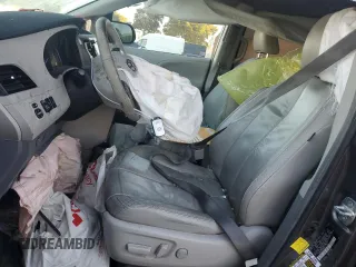 2012 Toyota Sienna XLE with VIN 5TDDK3DC1CS030952, listed as a Copart auction lot 85480444 with 222,158 mi miles and Salvage Title. Bid and sale history available at carsss.com. Image 7.