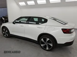 2023 Polestar 2 with VIN YSMEG3KA2PL140881, listed as a Copart auction lot 51846965 with 80,913 mi miles and Clean Title. Bid and sale history available at carsss.com. Image 2.