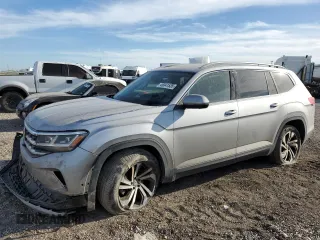 2021 Volkswagen Atlas SEL Premium z VIN 1V2TR2CA2MC529729, wystawiony jako Copart lot #49341535 z przebiegiem 59 580 mil mil oraz Szkoda całkowita • Salvage title. Historia ofert i sprzedaży dostępna na DreamBid. Obrazek 1.
