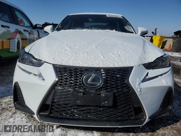 2018 Lexus IS with VIN JTHC81D27J5032518, listed as a Copart auction lot 45505645 with 69,318 mi miles and Salvage Title. Bid and sale history available at carsss.com. Image 5.