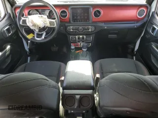 2022 Jeep Gladiator Rubicon z VIN 1C6JJTBG4NL135430, wystawiony jako Copart lot #52581015 z przebiegiem 54 553 mil mil oraz Szkoda całkowita • Salvage title. Historia ofert i sprzedaży dostępna na DreamBid. Obrazek 8.