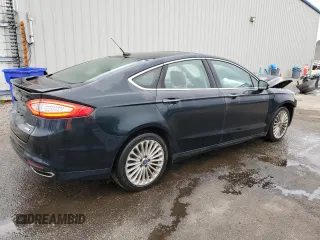 2014 Ford Fusion Titanium with VIN 3FA6P0K91ER301827, listed as a Copart auction lot 45704085 with 154,251 mi miles and Salvage Title. Bid and sale history available at DreamBid. Image 3.