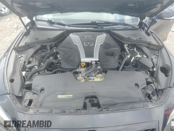 2017 Infiniti Q50 Sport z VIN JN1EV7AP9HM736244, wystawiony jako Copart lot #53419965 z przebiegiem 81 629 mil mil oraz Szkoda całkowita • Salvage title. Historia ofert i sprzedaży dostępna na DreamBid. Obrazek 11.