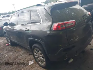 2015 Jeep Cherokee Limited with VIN 1C4PJMDS9FW635481, listed as a IAAI auction lot 42118784 with 154,776 mi miles. Bid and sale history available at carsss.com. Image 3.