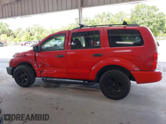 2005 Dodge Durango SLT with VIN 1D8HD48N85F607476, listed as a IAAI auction lot 42570504 with 211,840 mi miles and . Bid and sale history available at DreamBid. Image 14.