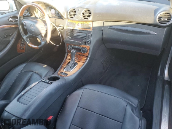 2009 Mercedes-Benz CLK 350 with VIN WDBTK56F19T103440, listed as a Copart auction lot 79776024 with 86,340 mi miles and Salvage Title. Bid and sale history available at DreamBid. Image 8.