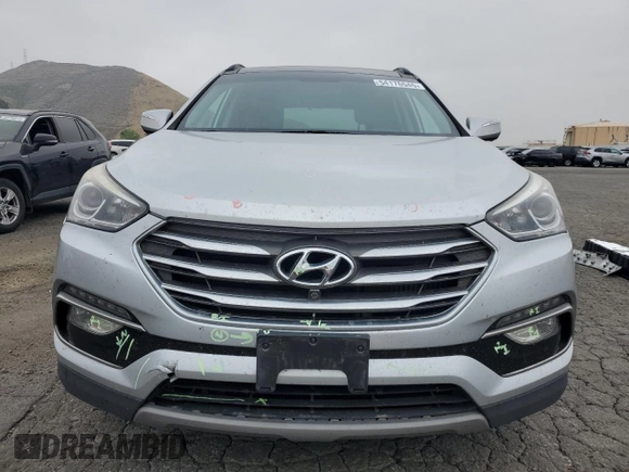 2018 Hyundai Santa Fe Ultimate с VIN 5XYZW4LA5JG513869, выставлен на аукционе Copart как лот 54176545 с пробегом 150 286 миль миль и Списание • Salvage title. История ставок и продаж доступна на DreamBid. Изображение 5.