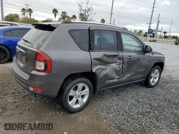 2015 Jeep Compass Sport with VIN 1C4NJCBB2FD171451, listed as a Copart auction lot 89289005 with 126,520 mi miles and Salvage Title. Bid and sale history available at carsss.com. Image 3.