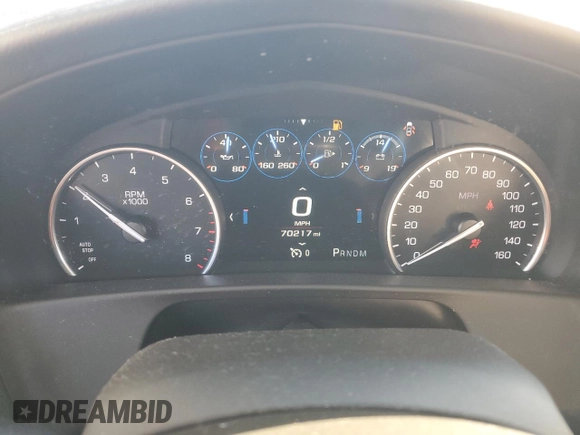 2016 Cadillac CT6 AWD z VIN 1G6KB5RS7GU164047, wystawiony jako Copart lot #87739135 z przebiegiem 70 217 mil mil oraz Szkoda całkowita • Salvage title. Historia ofert i sprzedaży dostępna na DreamBid. Obrazek 9.