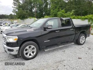 2020 Ram 1500 Big Horn with VIN 1C6SRFFM7LN248711, listed as a Copart auction lot 55170095 with 60,531 mi miles and Clean Title. Bid and sale history available at carsss.com. Image 1.