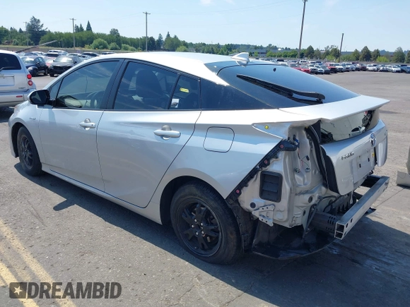 2017 Toyota Prius Two with VIN JTDKBRFU8H3057364, listed as a IAAI auction lot 39968207 with 268,086 mi miles. Bid and sale history available at carsss.com. Image 3.