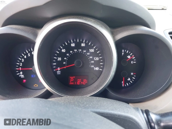 2013 Kia Soul + with VIN KNDJT2A61D7591186, listed as a IAAI auction lot 41962644 with 118,140 mi miles and . Bid and sale history available at DreamBid. Image 7.