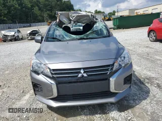 2022 Mitsubishi Mirage ES with VIN ML32FUFJ6NHF09202, listed as a Copart auction lot 60522215 with 29,785 mi miles and Salvage title. Bid and sale history available at DreamBid. Image 5.