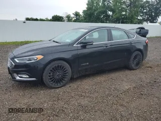 2017 Ford Fusion Hybrid Titanium with VIN 3FA6P0RU7HR233709, listed as a Copart auction lot 62502685 with 89,453 mi miles and Salvage title. Bid and sale history available at DreamBid. Image 1.
