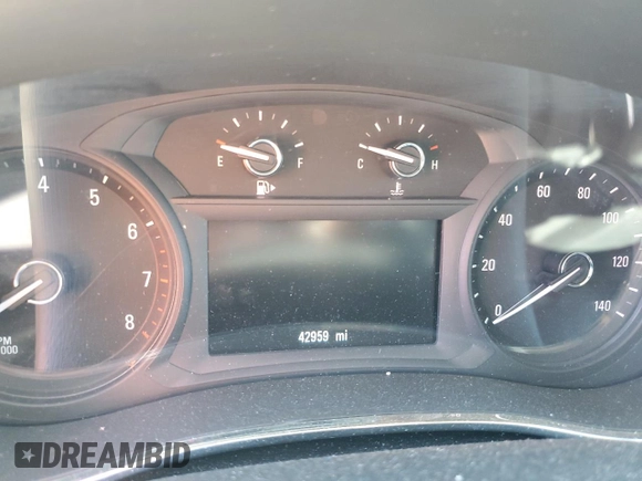 2018 Buick Encore Preferred with VIN KL4CJASB5JB607798, listed as a Copart auction lot 49387735 with 42,959 mi miles and Salvage Title. Bid and sale history available at carsss.com. Image 9.