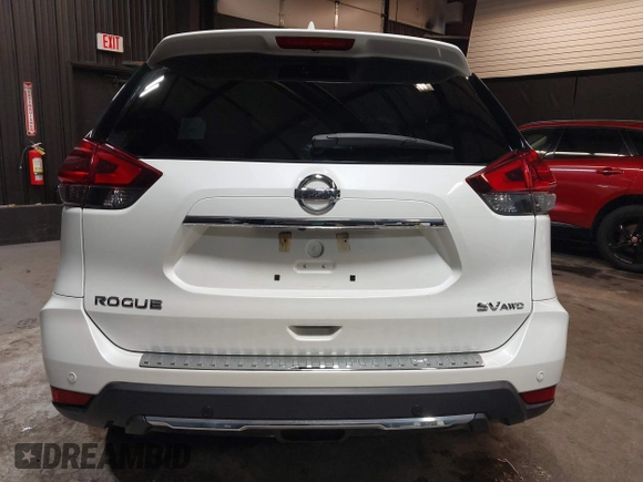 2019 Nissan Rogue SL with VIN 5N1AT2MV1KC827435, listed as a IAAI auction lot 41480759 with 55,842 mi miles. Bid and sale history available at carsss.com. Image 16.