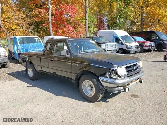 1994 Ford Ranger Splash with VIN 1FTCR14U8RTA29425, listed as a Copart auction lot 77022024 with 12,553 mi miles and Salvage Title. Bid and sale history available at carsss.com. Image 10.