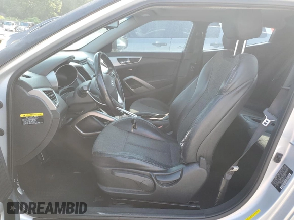 2014 Hyundai Veloster RE:FLEX with VIN KMHTC6AD3EU217496, listed as a Copart auction lot 59189055 with 134,923 mi miles and Clean title. Bid and sale history available at DreamBid. Image 7.