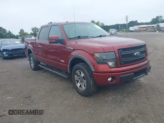 2014 Ford F-150 XL with VIN 1FTFW1ET3EKF44425, listed as a IAAI auction lot 42331627 with 133,617 mi miles and . Bid and sale history available at DreamBid. Image 1.