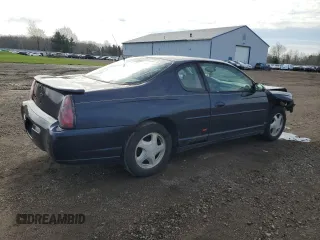 2001 Chevrolet Monte Carlo SS with VIN 2G1WX15K919161470, listed as a Copart auction lot 52084045 with 170,678 mi miles and Salvage Title. Bid and sale history available at carsss.com. Image 3.