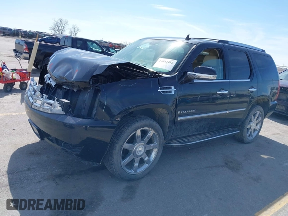 2007 Cadillac Escalade with VIN 1GYFK63887R175010, listed as a IAAI auction lot 41892482 with 121,231 mi miles. Bid and sale history available at carsss.com. Image 14.