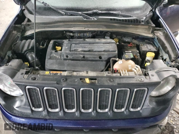 2016 Jeep Renegade Sport with VIN ZACCJBAW7GPD99051, listed as a Copart auction lot 45063355 with 142,487 mi miles and Salvage Title. Bid and sale history available at DreamBid. Image 11.