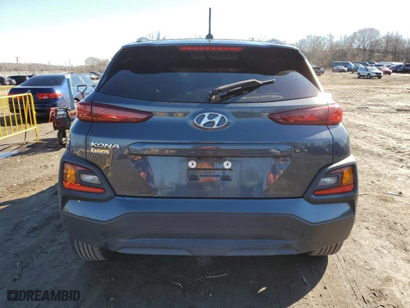 2018 Hyundai Kona SEL with VIN KM8K22AA6JU165241, listed as a Copart auction lot 45511665 with 62,275 mi miles and Salvage Title. Bid and sale history available at carsss.com. Image 6.