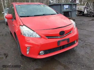2013 Toyota Prius v Two with VIN JTDZN3EU6D3213495, listed as a IAAI auction lot 42015097 with 310,486 mi miles. Bid and sale history available at carsss.com. Image 6.