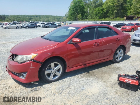 2012 Toyota Camry L with VIN 4T1BF1FK2CU557636, listed as a Copart auction lot 53494515 with 176,317 mi miles and Salvage Title. Bid and sale history available at DreamBid. Image 1.