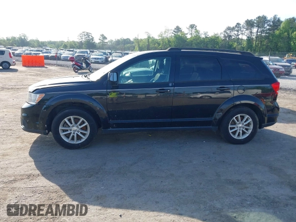 2016 Dodge Journey SXT with VIN 3C4PDDBGXGT179861, listed as a IAAI auction lot 42160578 with 161,887 mi miles. Bid and sale history available at carsss.com. Image 14.