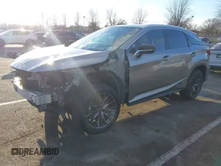 2021 Lexus RX with VIN 2T2SZMDA6MC307463, listed as a IAAI auction lot 40955402 with 7,308 mi miles. Bid and sale history available at carsss.com. Image 19.