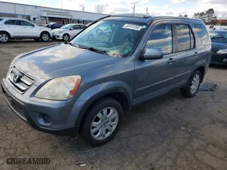 2006 Honda CR-V EX SE with VIN SHSRD78966U441934, listed as a Copart auction lot 50181695 with 147,905 mi miles and Salvage Title. Bid and sale history available at carsss.com. Image 1.
