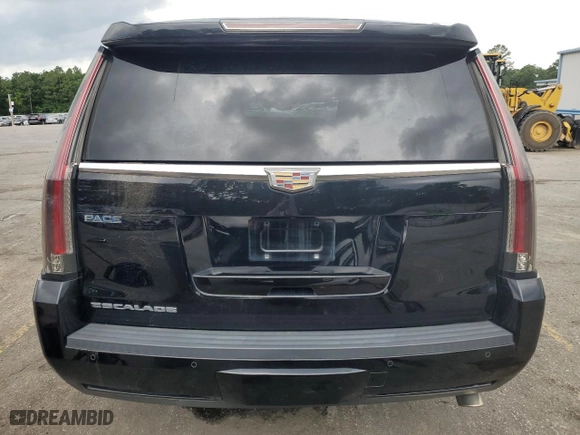 2016 Cadillac Escalade Luxury Collection with VIN 1GYS4BKJ9GR350242, listed as a Copart auction lot 57931484 with 109,111 mi miles and Salvage Title. Bid and sale history available at carsss.com. Image 6.