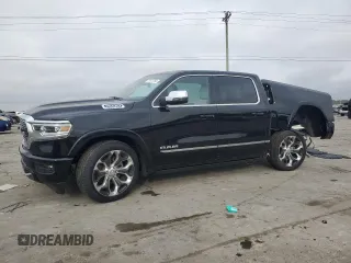 2024 Ram 1500 Limited with VIN 1C6SRFHT0RN171404, listed as a Copart auction lot 77973754 with 710 mi miles and Salvage title. Bid and sale history available at DreamBid. Image 1.