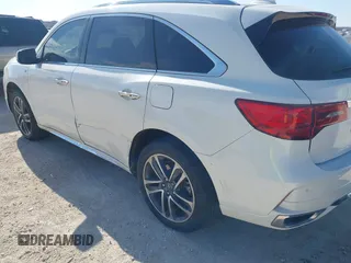 2017 Acura MDX Sport Hybrid w/Advance Pkg with VIN 5FRYD7H72HB001549, listed as a IAAI auction lot 41279343 with 80,135 mi miles. Bid and sale history available at carsss.com. Image 6.